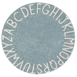 ABC Round Washable Rug