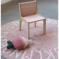 ABC Round Washable Rug