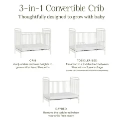 Abigail 3 in 1 Crib