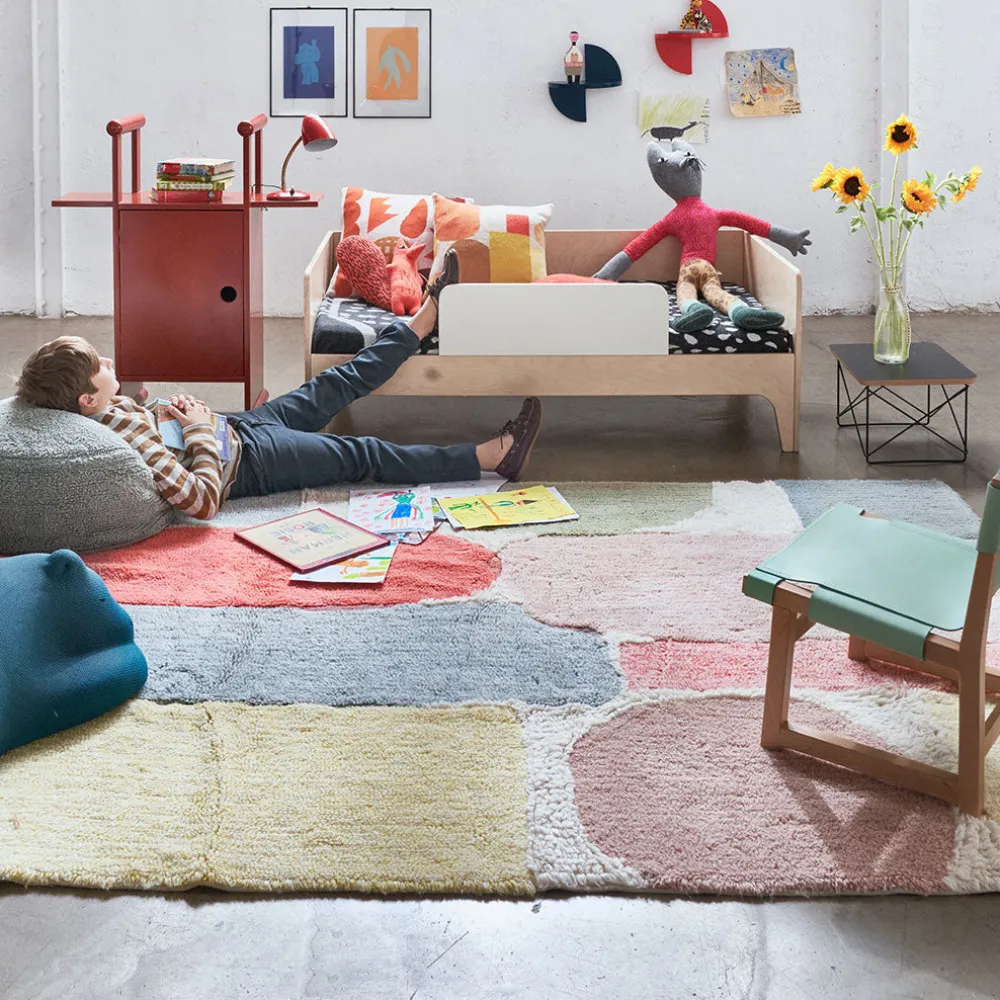 Abstract Woolable Rug