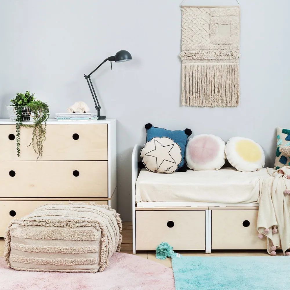 Air Natural Pouffe