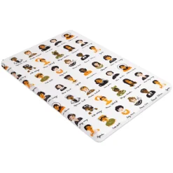 All-Stages Bassinet Sheet In GOTS Certified Organic Muslin Cotton