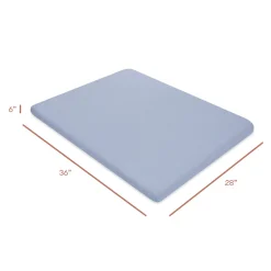 All-Stages Midi Crib Sheet In GOTS Certified Organic Muslin Cotton
