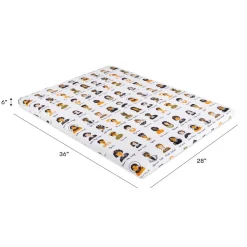 All-Stages Midi Crib Sheet In GOTS Certified Organic Muslin Cotton