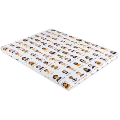 All-Stages Midi Crib Sheet In GOTS Certified Organic Muslin Cotton