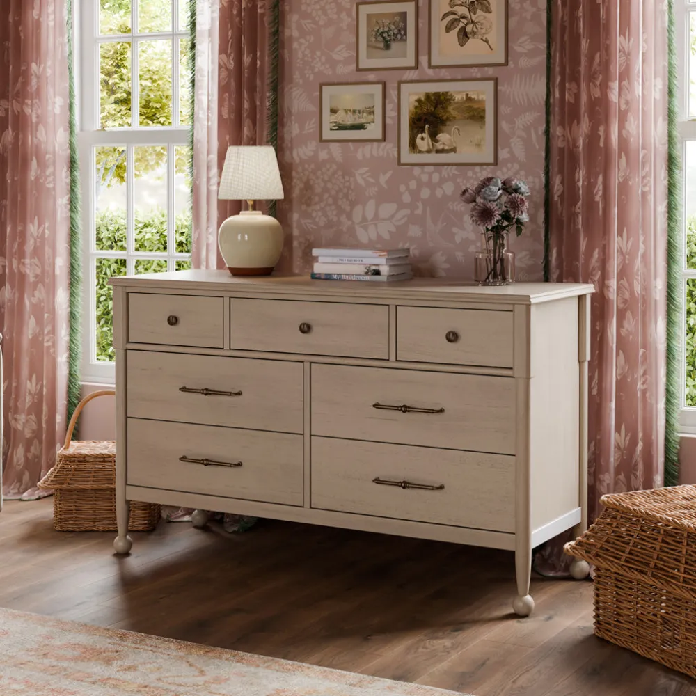 Alouette 7-Drawer Wide Assembled Dresser (56")