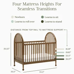 Alouette 3-in-1 Convertible Spindle Crib