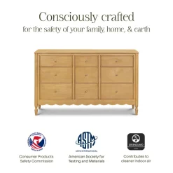Ambrosia 9-Drawer Assembled Dresser