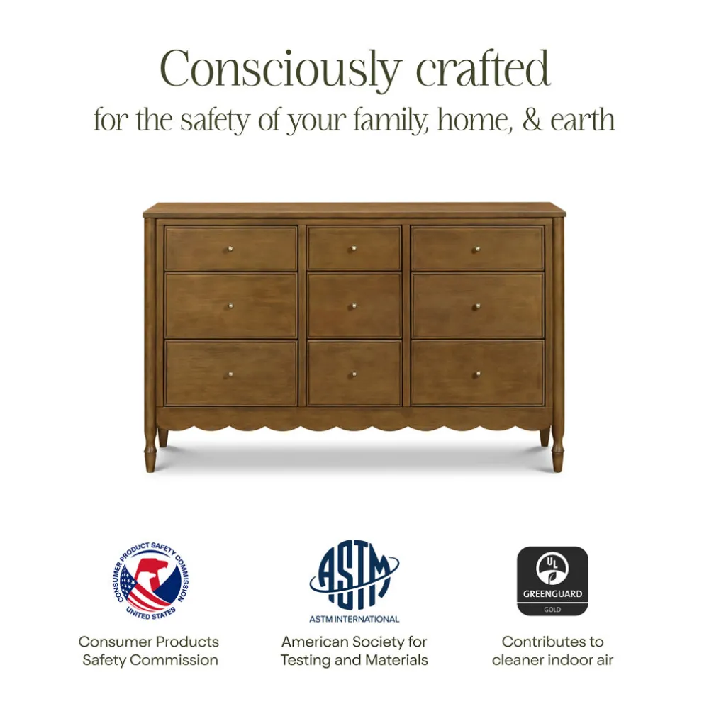 Ambrosia 9-Drawer Assembled Dresser