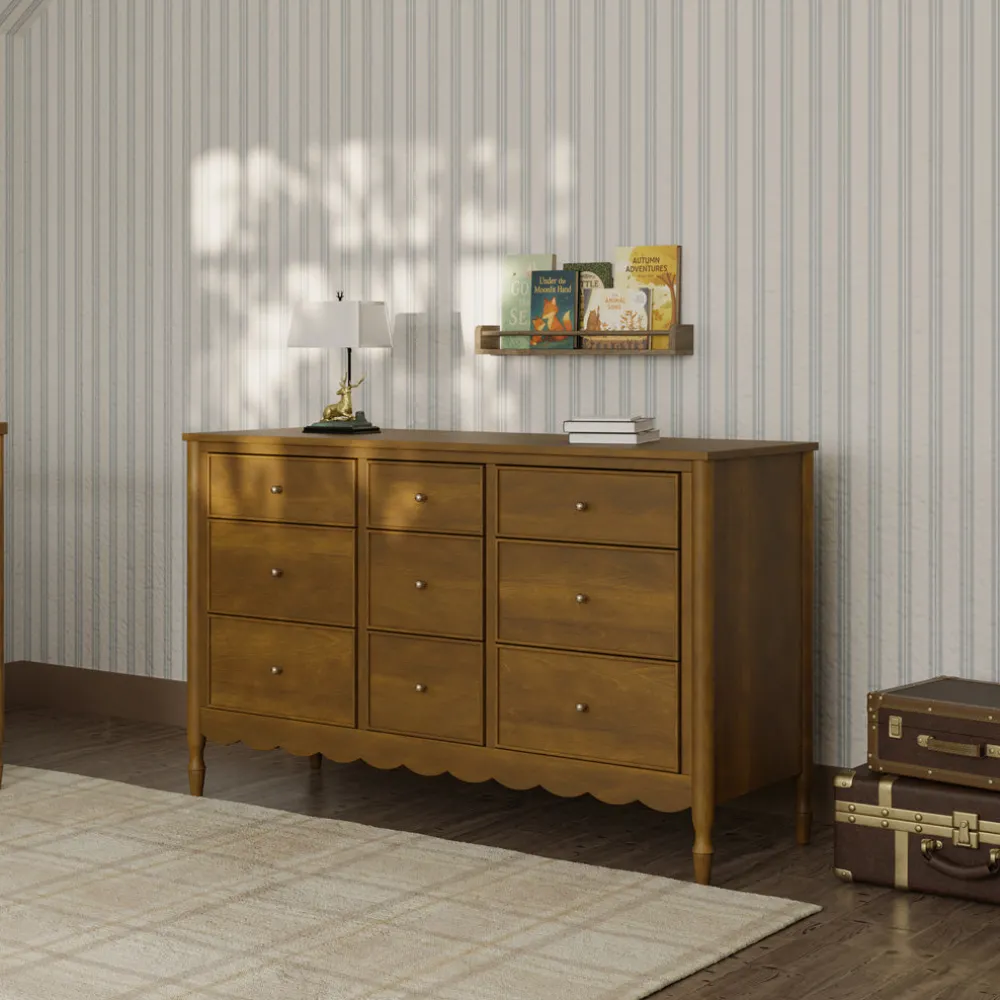 Ambrosia 9-Drawer Assembled Dresser