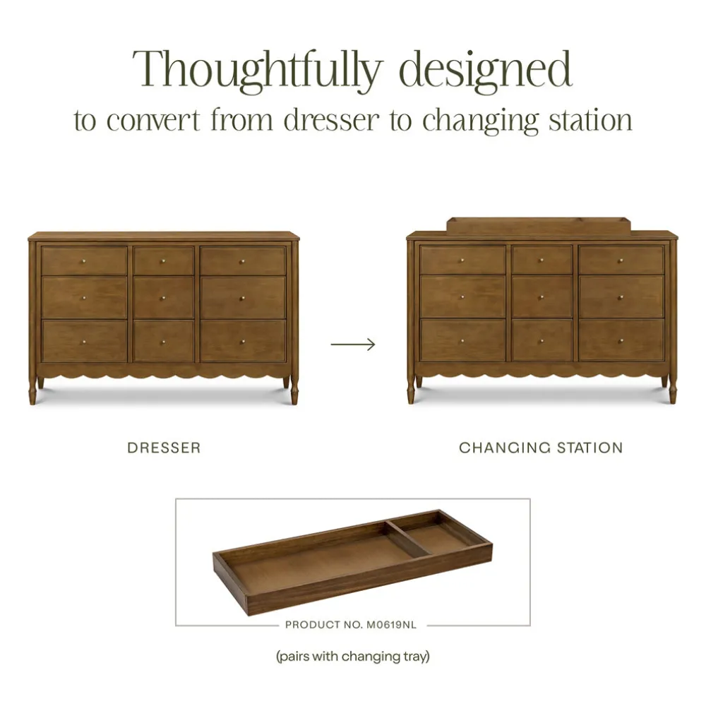 Ambrosia 9-Drawer Assembled Dresser