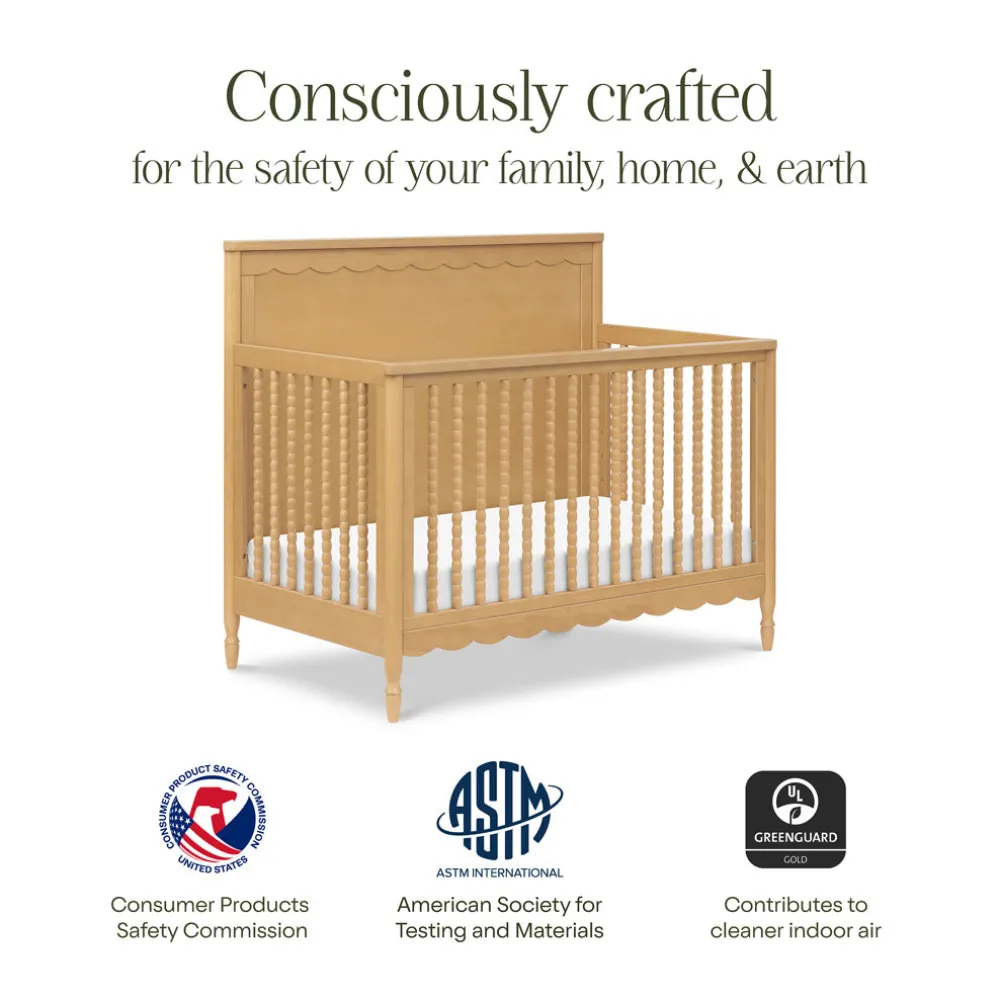 Ambrosia 4-in-1 Convertible Crib