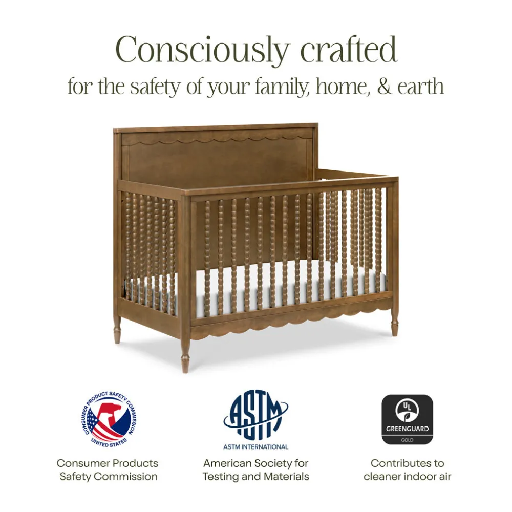 Ambrosia 4-in-1 Convertible Crib