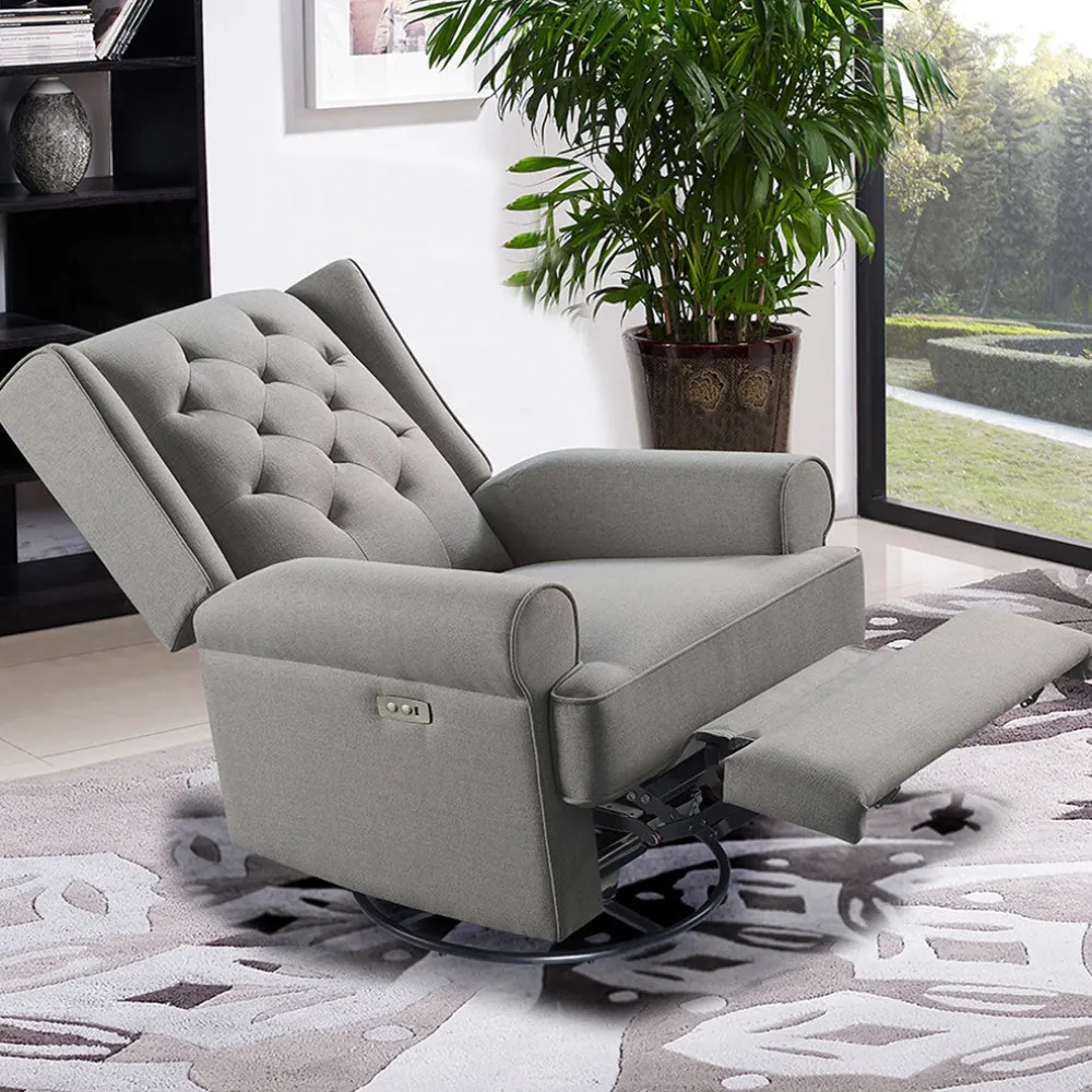 Amelia Motorized Recliner & Swivel Glider