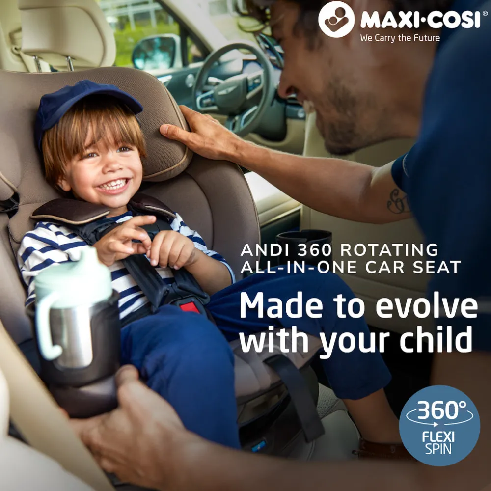 Andi 360 Rotating All-in-One Convertible Car Seat
