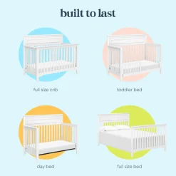Autumn 4-in-1 Convertible Crib