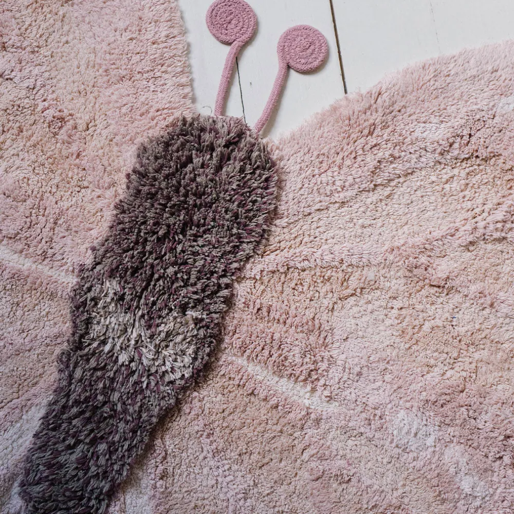 Baby Butterfly Washable Animal Rug