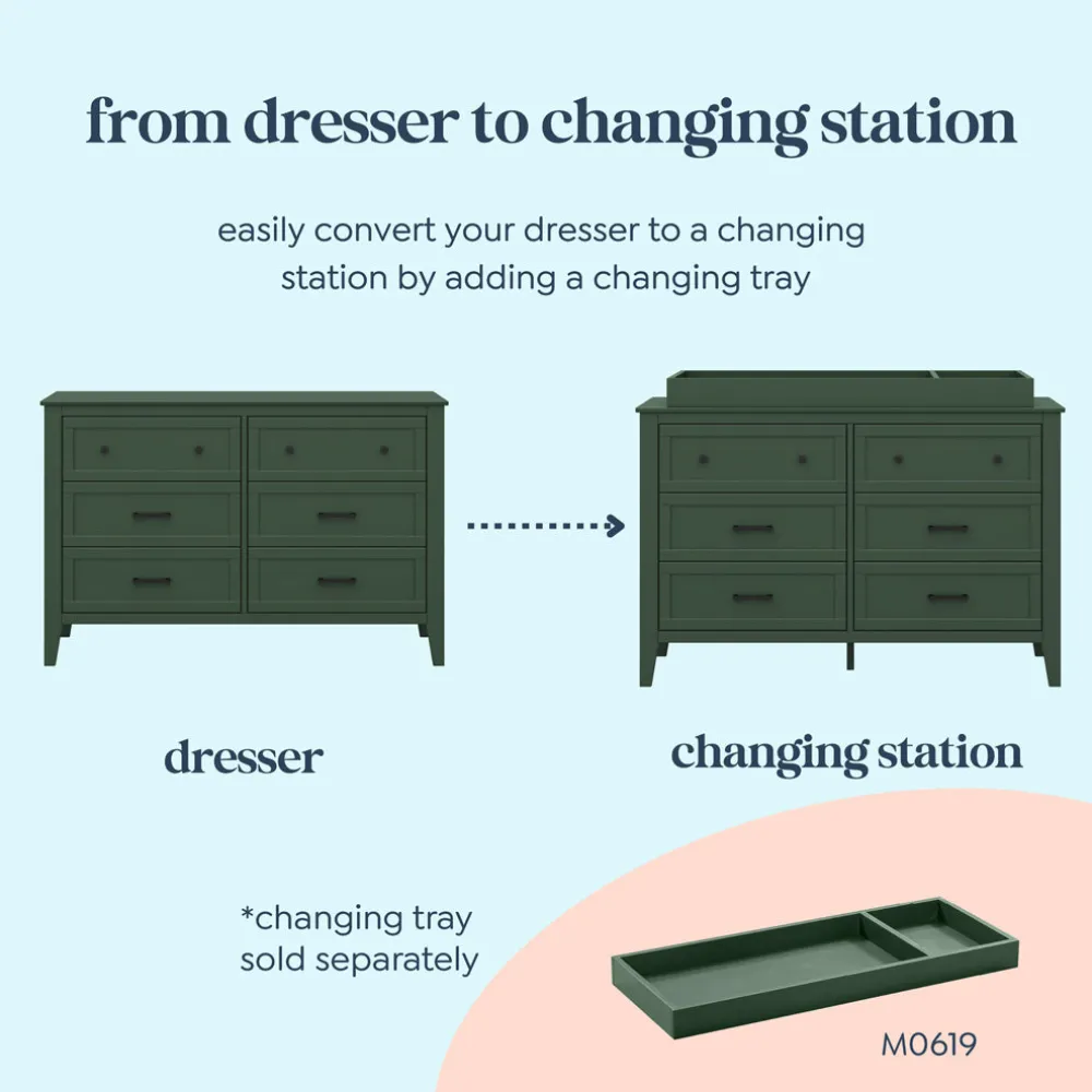 Beau 6-Drawer Dresser
