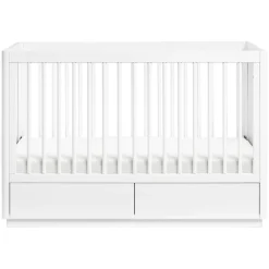 Bento 3-in-1 Convertible Storage Crib with Toddler Bed Conversion Kit