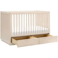 Bento 3-in-1 Convertible Storage Crib with Toddler Bed Conversion Kit