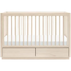 Bento 3-in-1 Convertible Storage Crib with Toddler Bed Conversion Kit