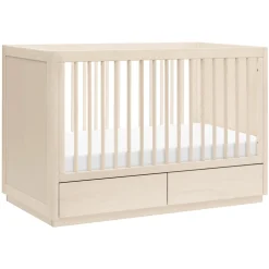 Bento 3-in-1 Convertible Storage Crib with Toddler Bed Conversion Kit