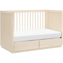 Bento 3-in-1 Convertible Storage Crib with Toddler Bed Conversion Kit