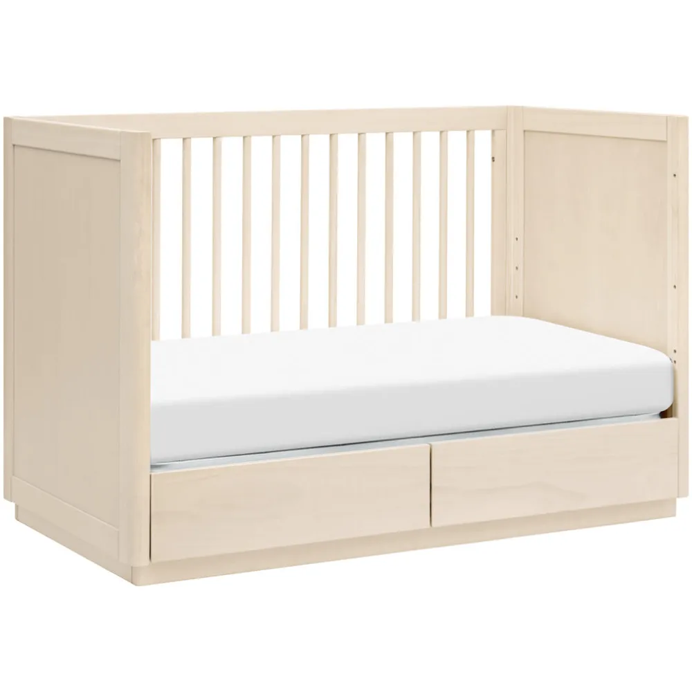 Bento 3-in-1 Convertible Storage Crib with Toddler Bed Conversion Kit