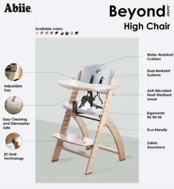 Beyond Junior Y Wooden High Chair