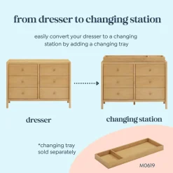 Birdie 6-Drawer Dresser