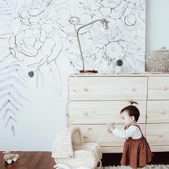 Blooming Garland Mural