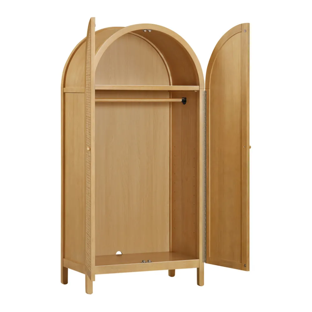 Bondi Cane Assembled Armoire