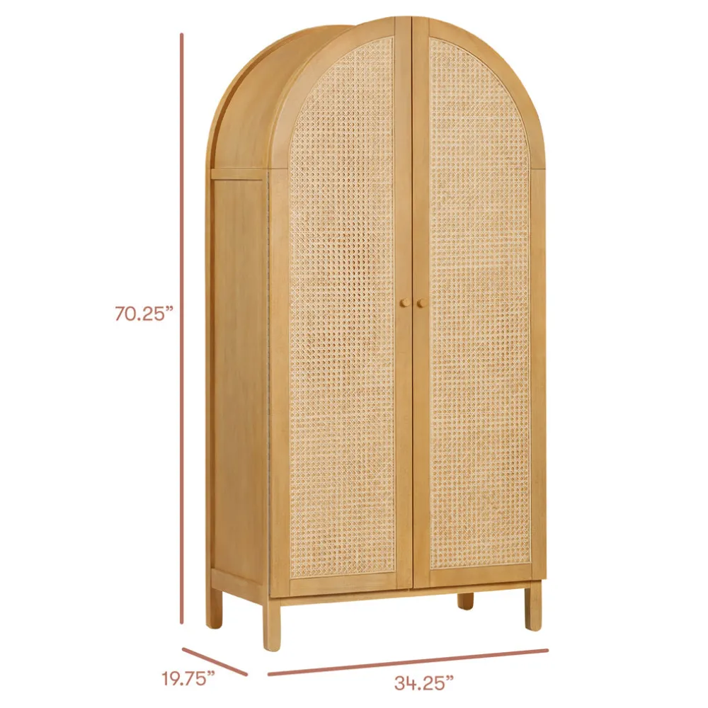 Bondi Cane Assembled Armoire