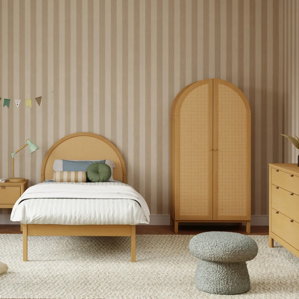 Bondi Cane Assembled Armoire