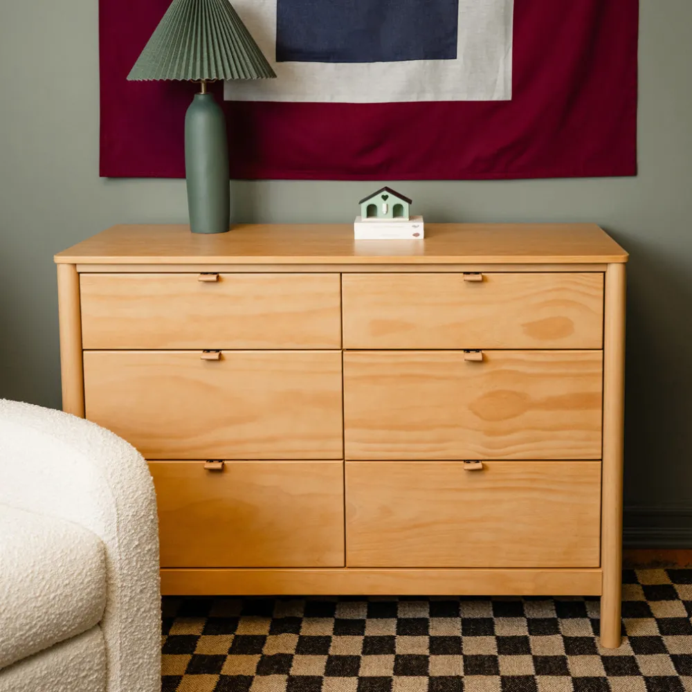 Bondi 6-Drawer Assembled Dresser (48")