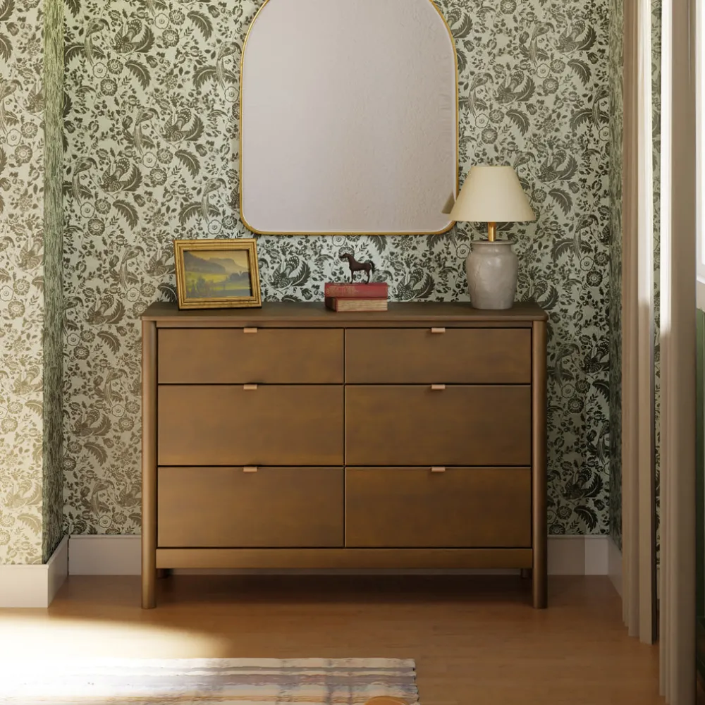 Bondi 6-Drawer Assembled Dresser (48")