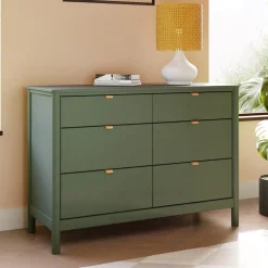 Bondi 6-Drawer Assembled Dresser (48
