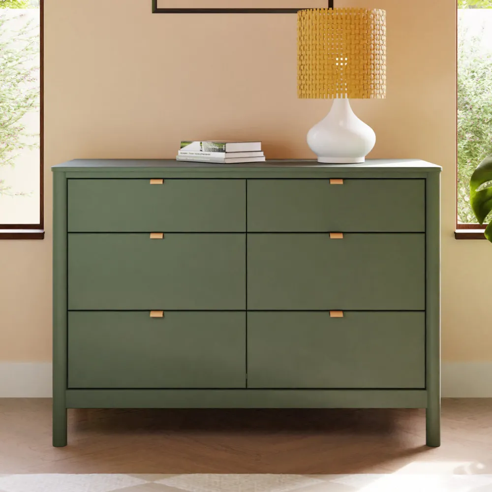 Bondi 6-Drawer Assembled Dresser (48")