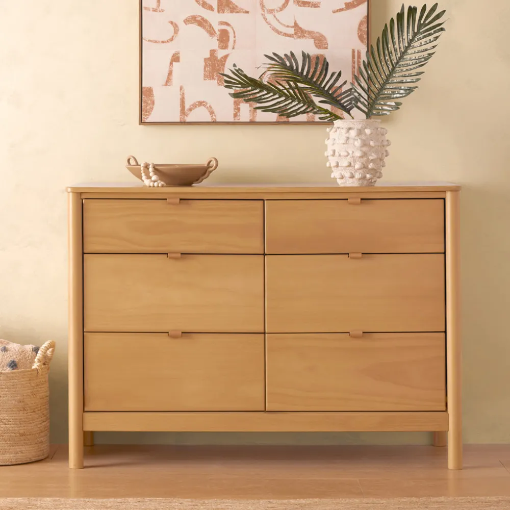 Bondi 6-Drawer Assembled Dresser (48")