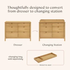 Bondi 6-Drawer Assembled Dresser (48