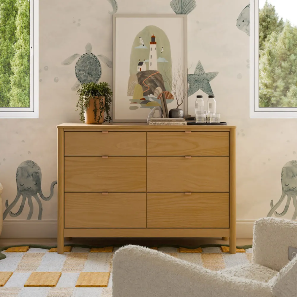 Bondi 6-Drawer Assembled Dresser (48")