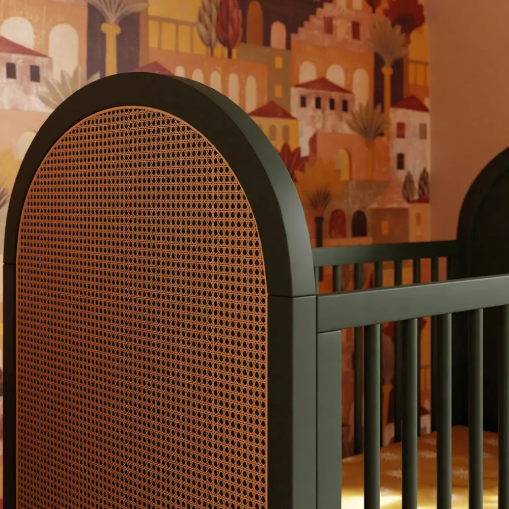 Bondi 3-in-1 Convertible Crib with Toddler Bed Conversion Kit