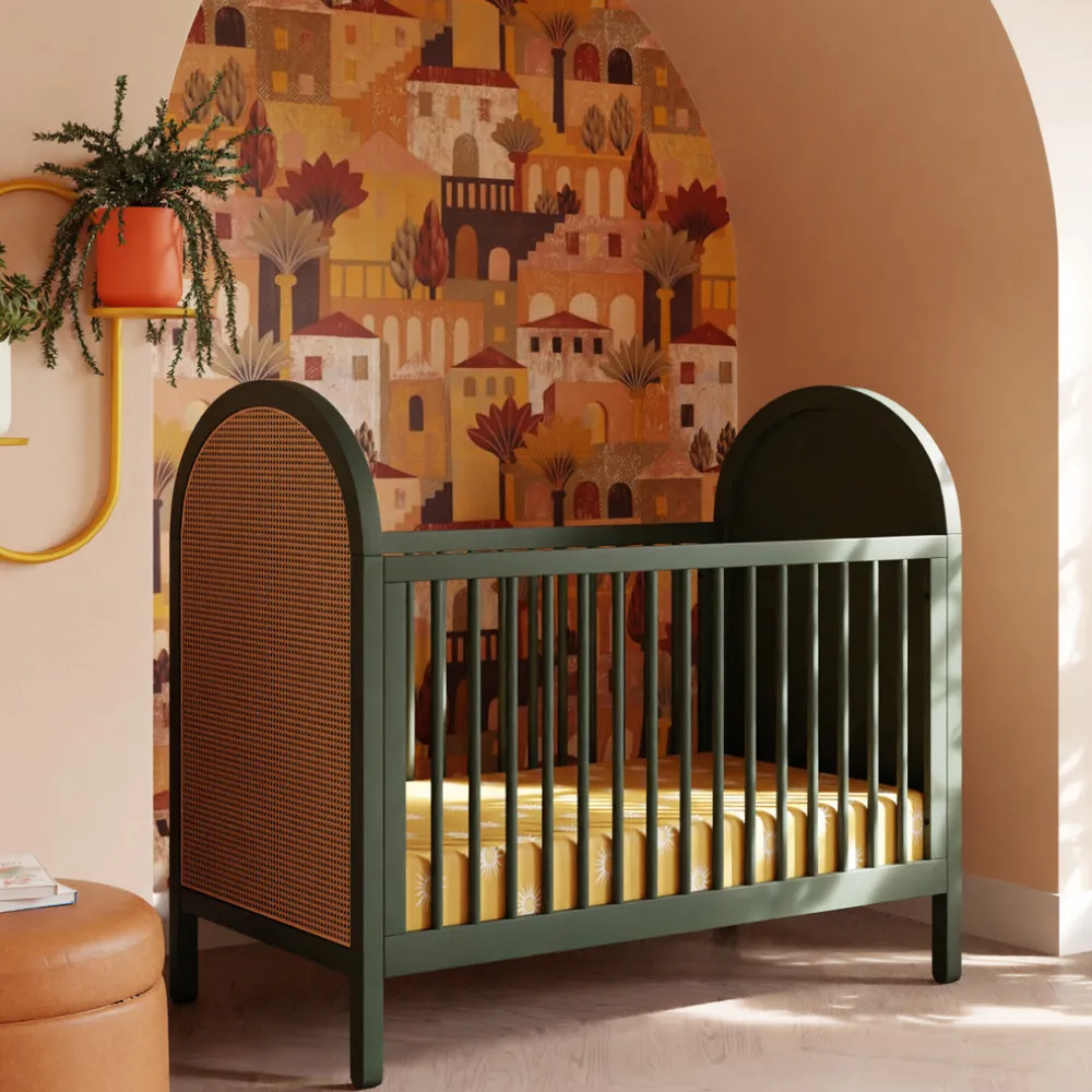 Bondi 3-in-1 Convertible Crib with Toddler Bed Conversion Kit