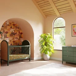 Bondi 3-in-1 Convertible Crib with Toddler Bed Conversion Kit