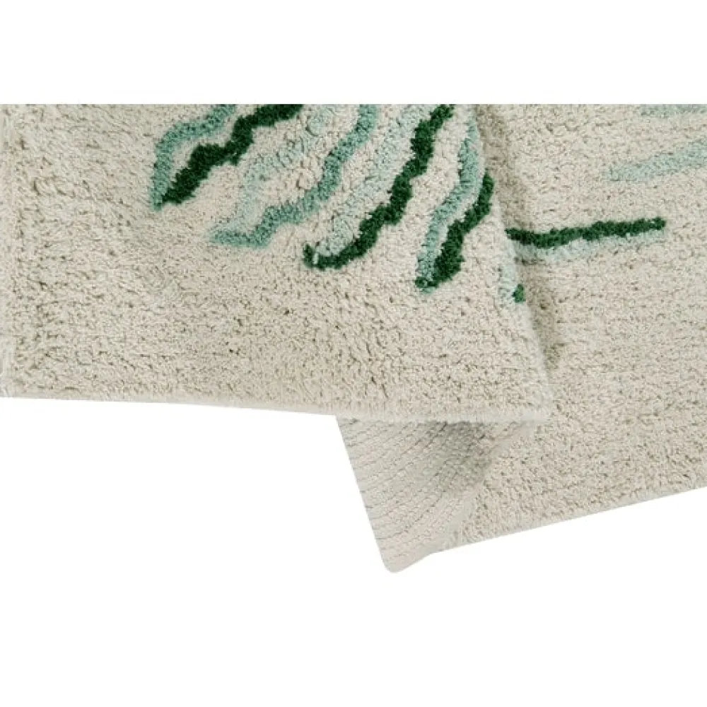Botanic Plants Washable Rug