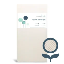 Breathable 2-Stage Organic Crib Mattress