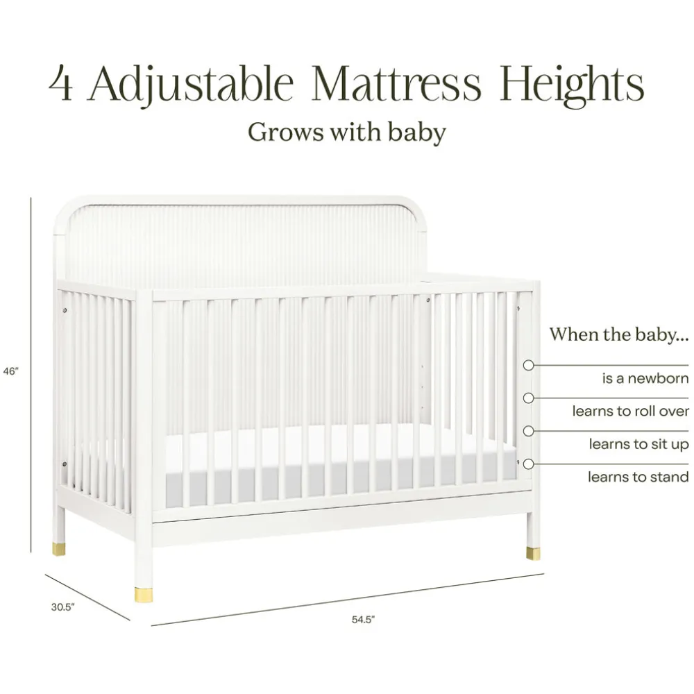 Brimsley Tambour 4-in-1 Convertible Crib