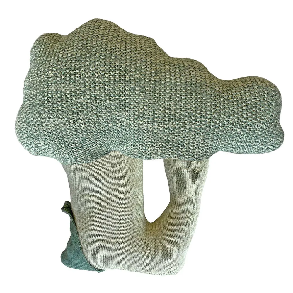 Brucy The Broccoli Knitted Cushion