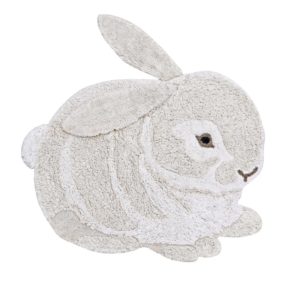 Bunny Washable Animal Rug