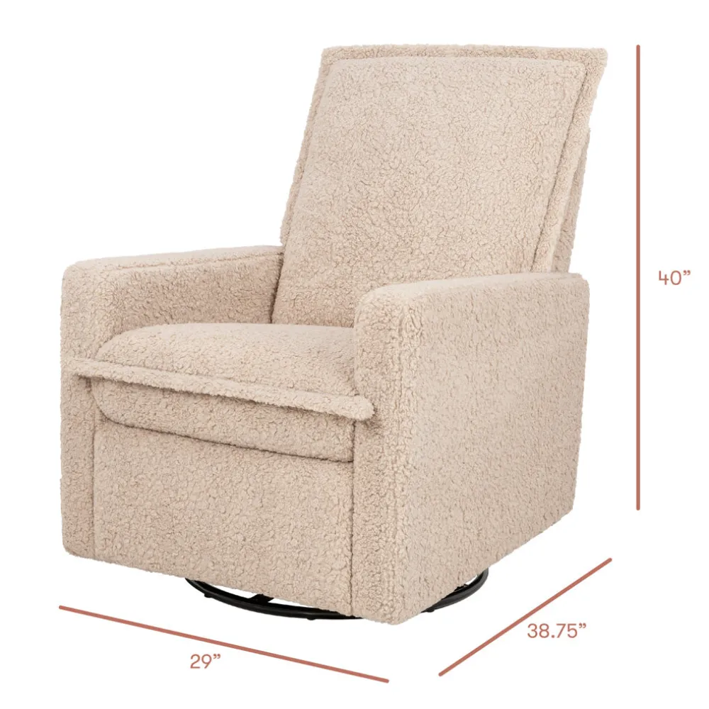 Cali Flange Recliner and Swivel Glider